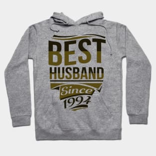 'Best Husband Since 1994' Sweet Wedding Anniversary Gift Hoodie